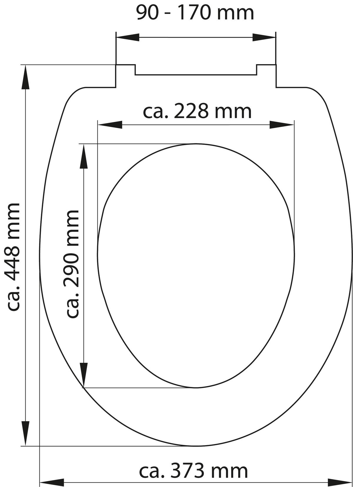 WC SEDÁTKO INDUSTIAL GREY -SB- - šedá, plast (37,2/1,4/44,5cm) - Schütte