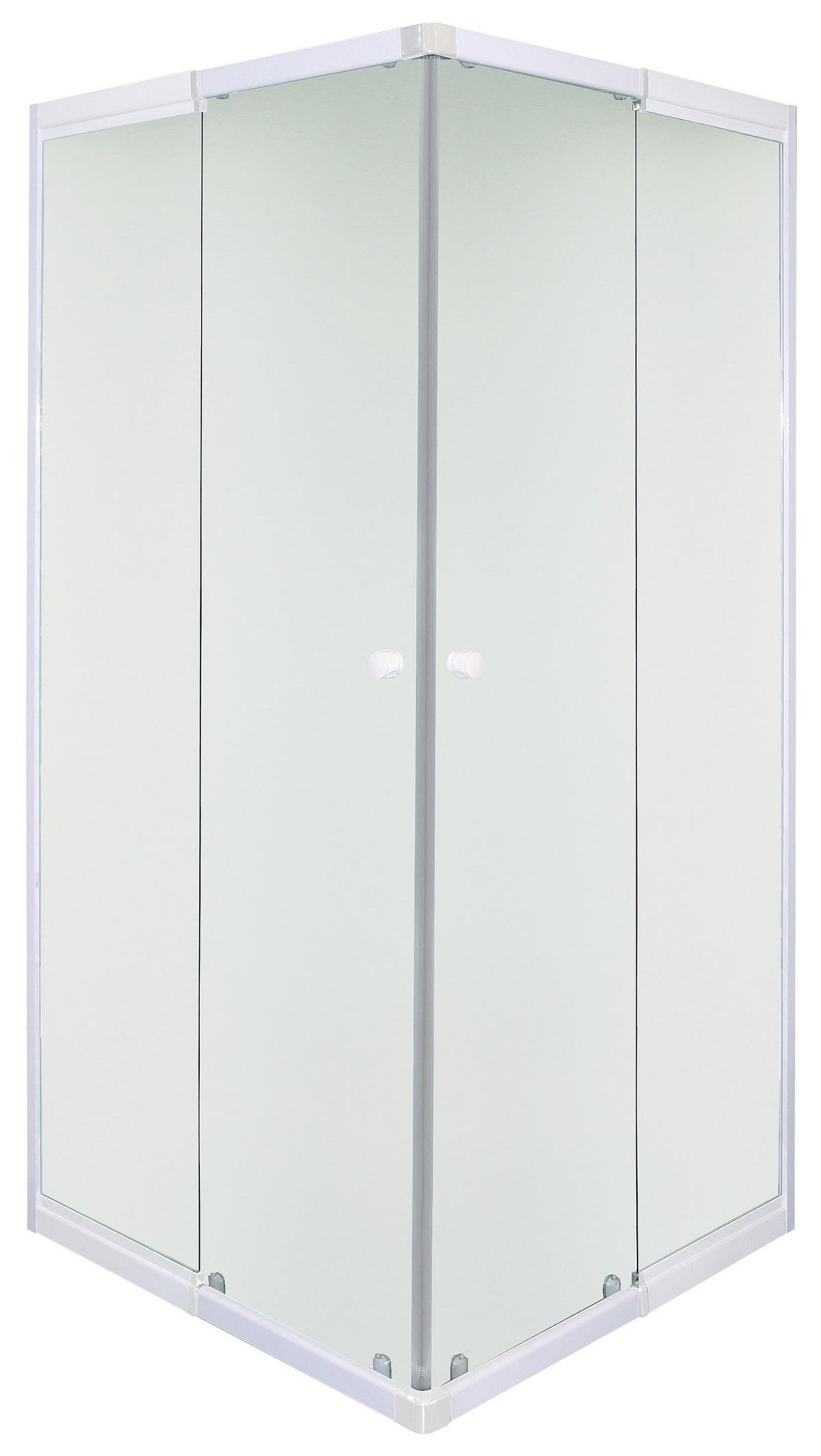 Zuhanykabin B8090m - fehér, Konventionell (80-90/190/80-90cm)