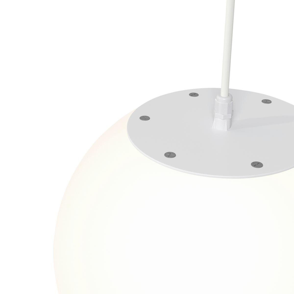 Außenleuchte Erda - Weiß, Basics, Kunststoff/Metall (30/36cm) - MAYTONI