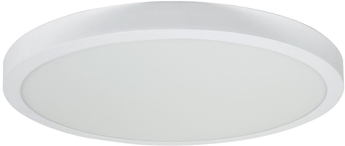 LED-Deckenleuchte Ø 60,5 cm, mit Farbtemperaturwechsler - Weiß, Basics, Kunststoff/Metall (60,5/4cm)