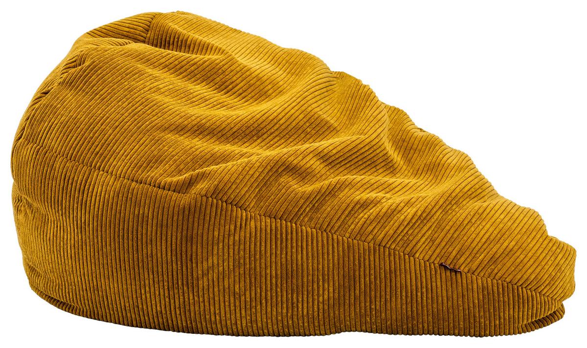 Sitzsack Buzzi Gelb Indoor - Gelb, Basics, Textil (120/85/85cm) - Ondega