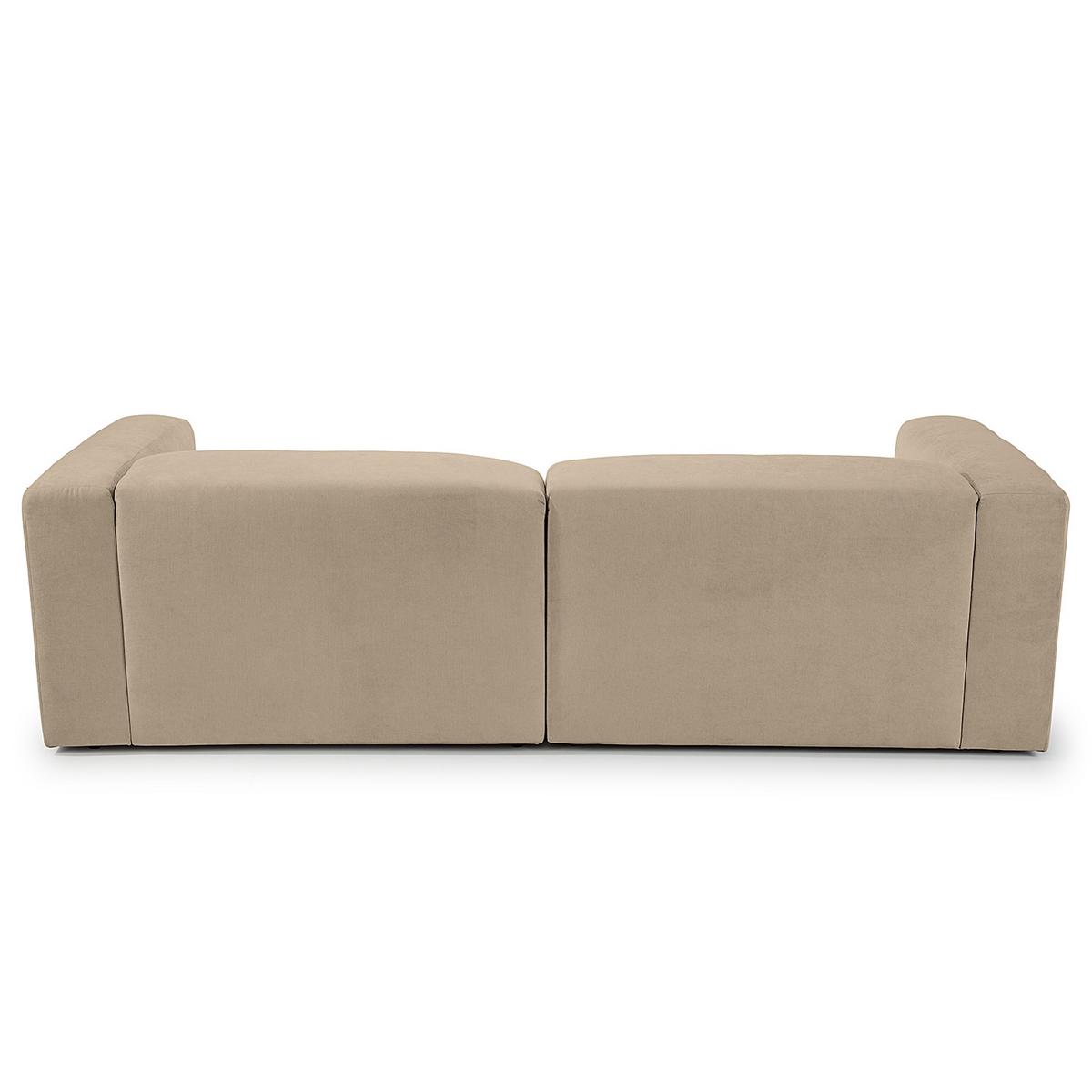 Ecksofa Bolt, Taupe S: 160x255 cm - Taupe, MODERN, Textil (160/255cm) - Trendmanufaktur