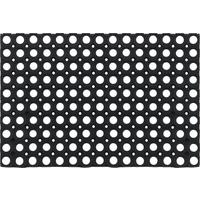 DVEŘNÍ ROHOŽKA RING RUBBER - černá, Konvenční, plast (40/60cm) - Mömax