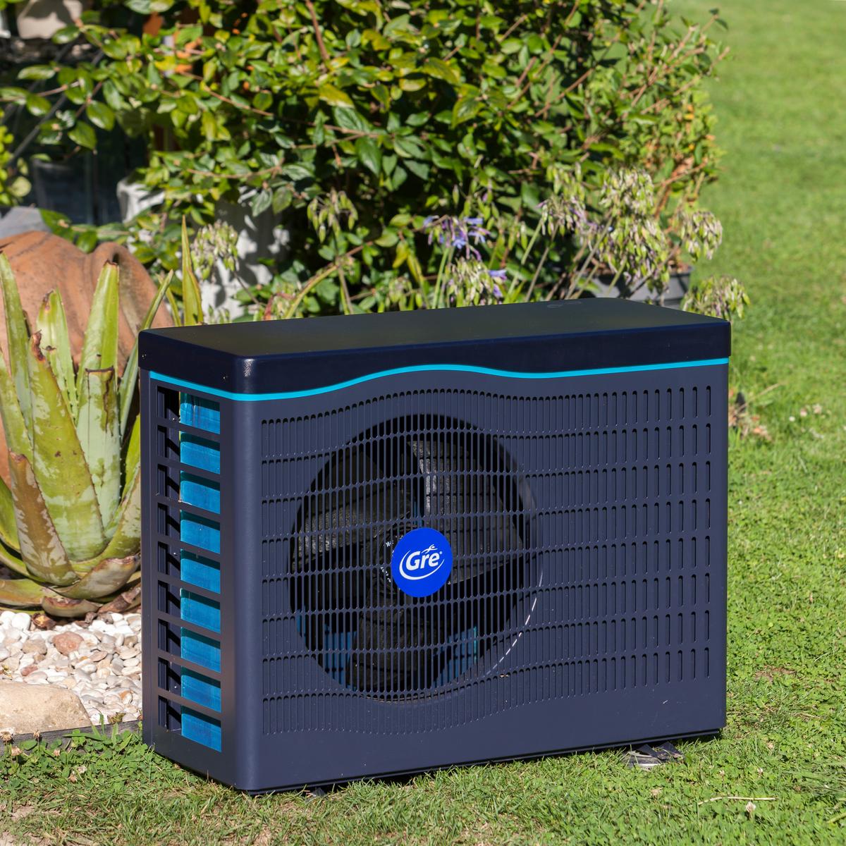 Wärmepumpe Wärmepumpe - Grau, KONVENTIONELL, Kunststoff (85,8/38,3/64,8cm) - Gre