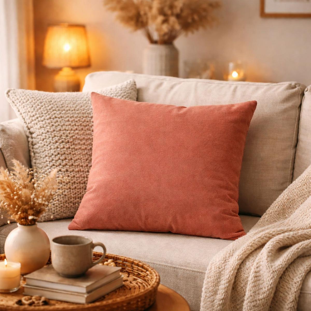 ZIERKISSEN Rosa 50x50 cm - Rosa, Basics, Textil (50/50cm)