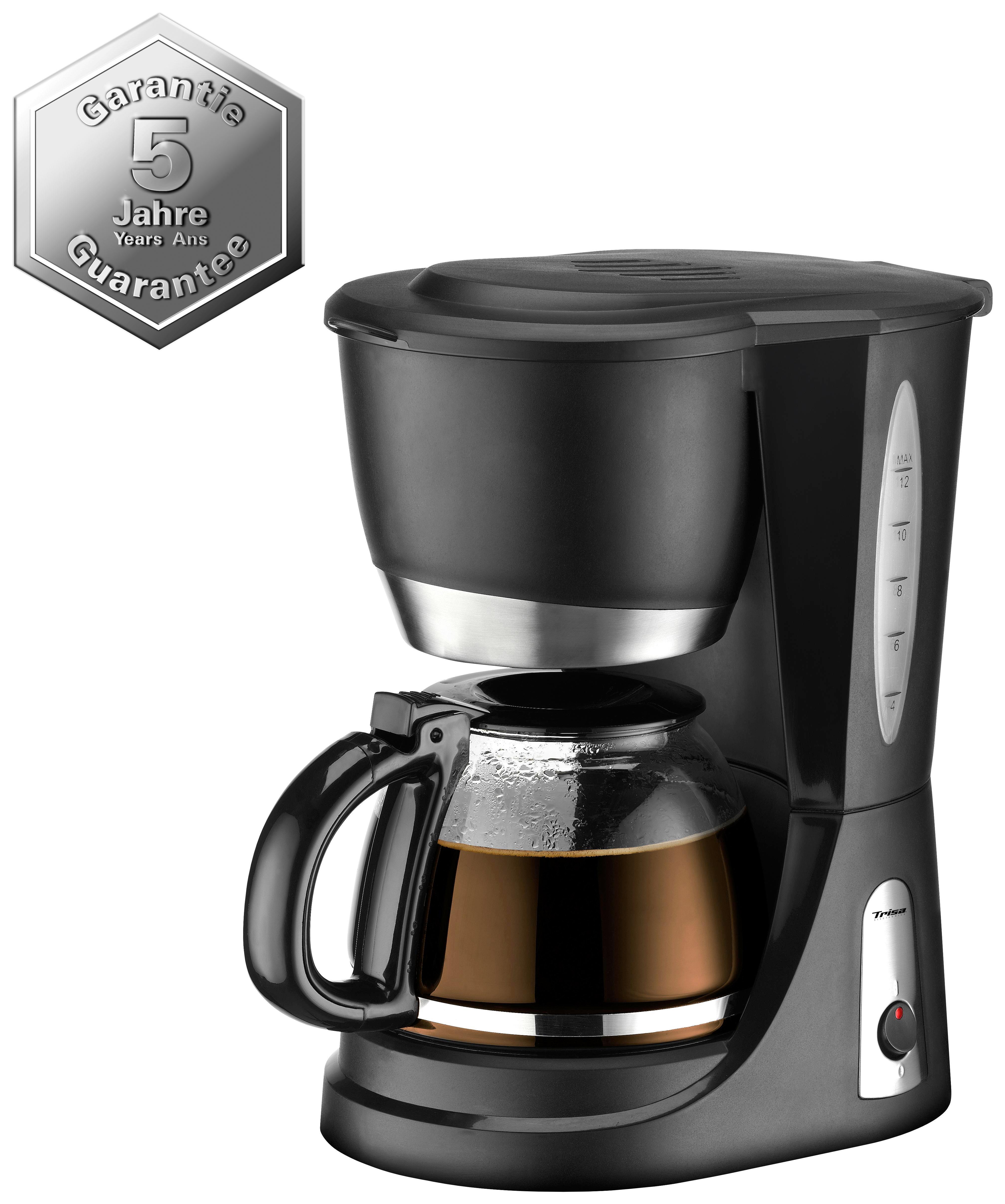 Filterkaffeemaschine Passion - Schwarz, MODERN, Glas/Kunststoff (27,3/32/19,6cm)