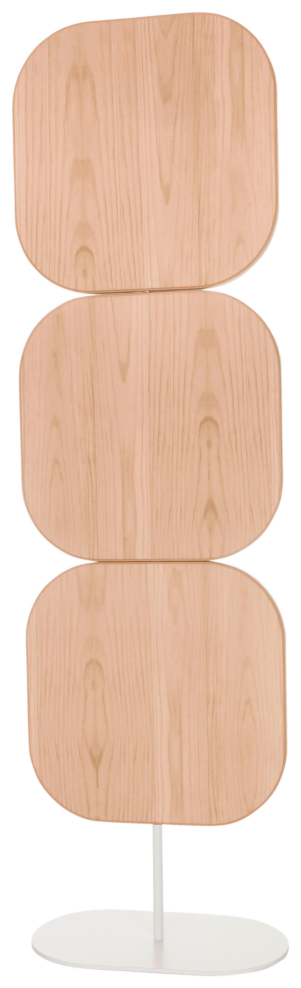 Trennwand Flexmiut W - Beige, Basics, Kunststoff/Metall (50/175/30cm) - MID.YOU