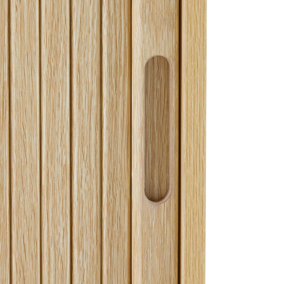 REGÁL SKANDY -EXKLUSIV- - prírodná farba, Modern, drevo/kompozitné drevo (100/156/35cm) - Mömax