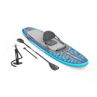 Stand-Up Paddle Board David - Blau/Grau, KONVENTIONELL, Kunststoff/Metall (305/84/15cm) - Bestway