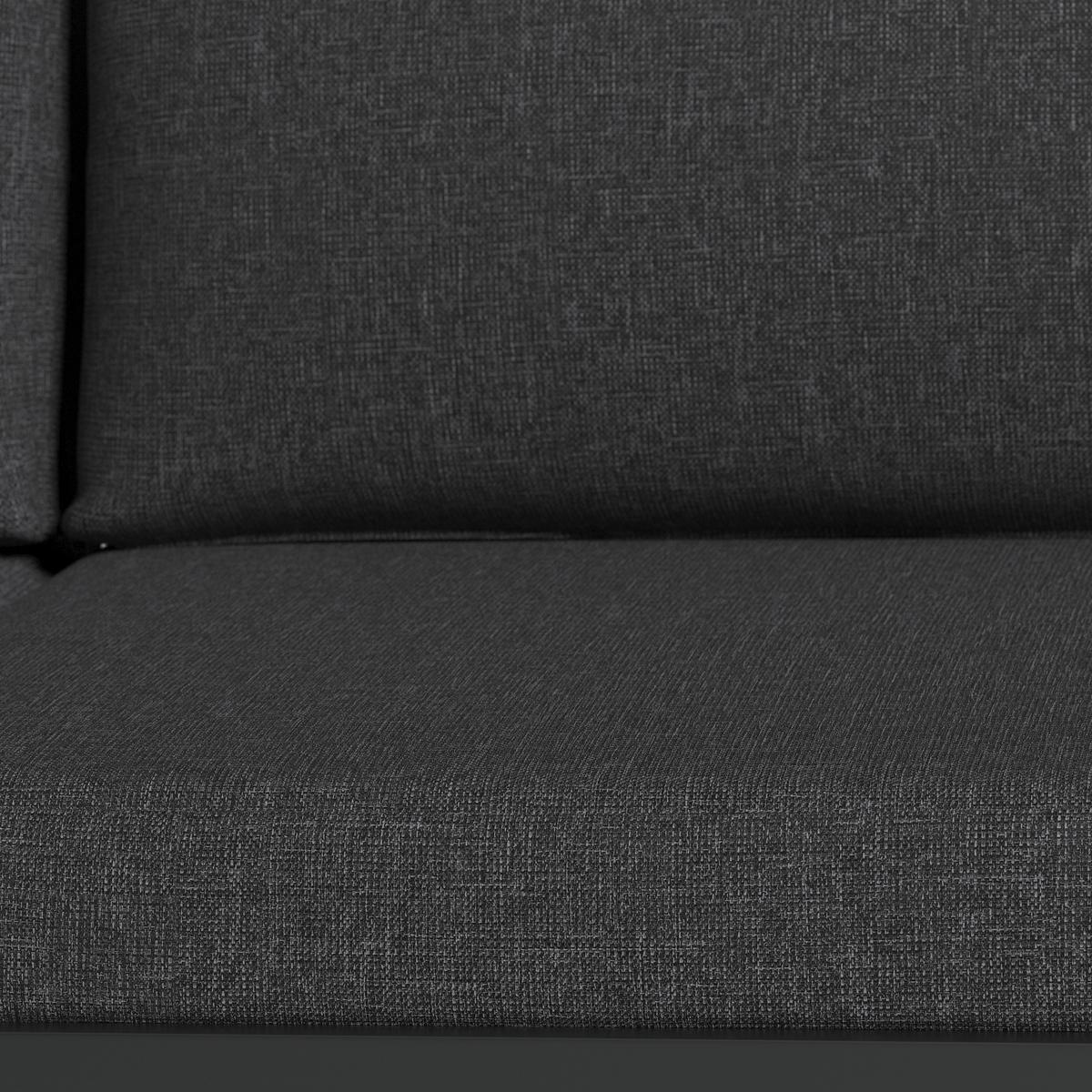 Lounge Garnitúra Barletta - tíkfa színű/szürke, Modern, textil/fa (227/227cm) - Beldano