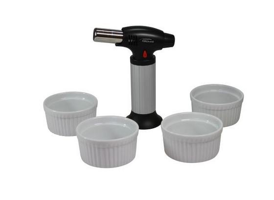 Creme-brulee-Set 5-teilig - MODERN (17,5/23,5/9,2cm) - Collini Creme-brulee-Set 5-teilig - MODERN (17,5/23,5/9,2cm) - Collini