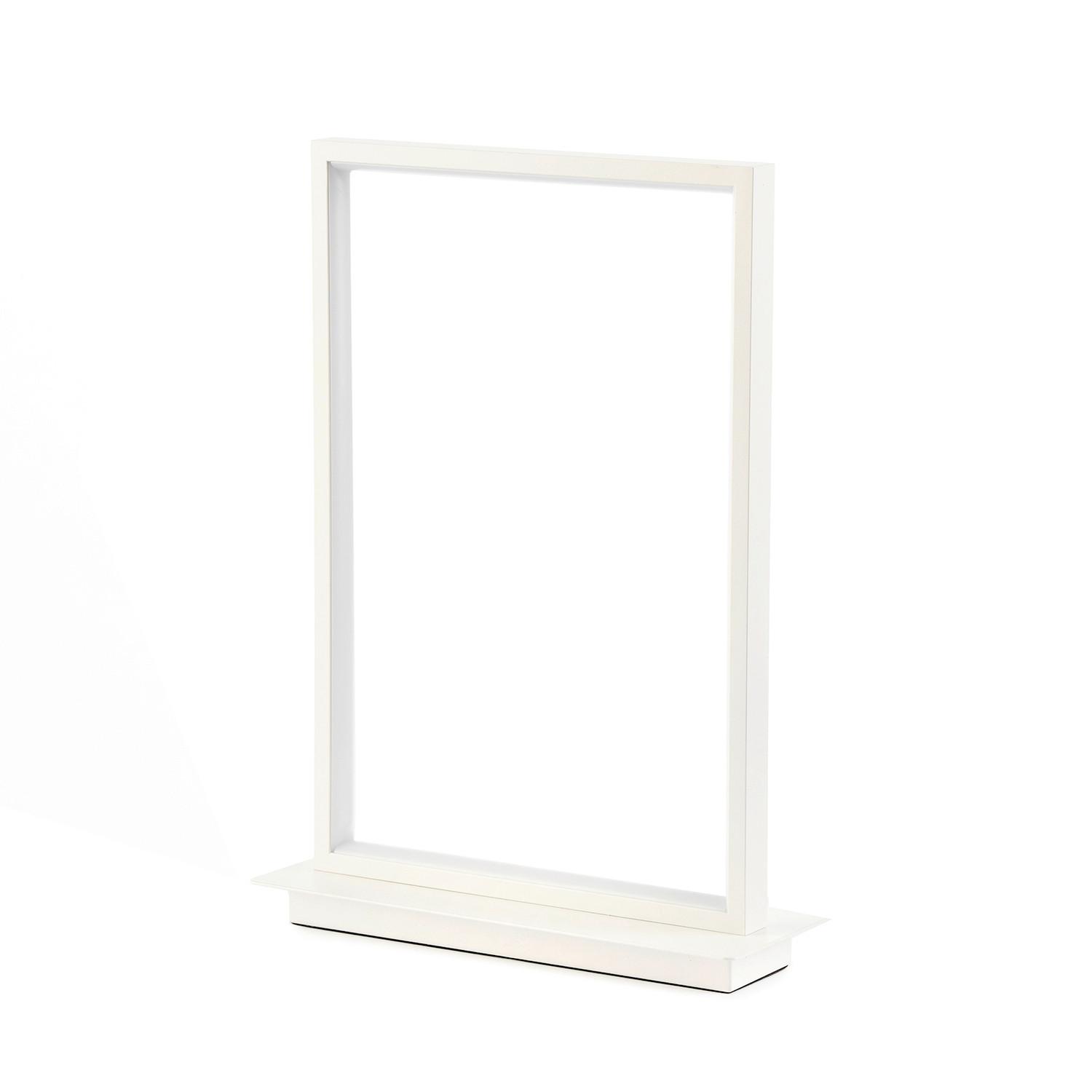 LED-Tischleuchte 5047/Lb - Weiß, Design, Metall (22/8/32cm)