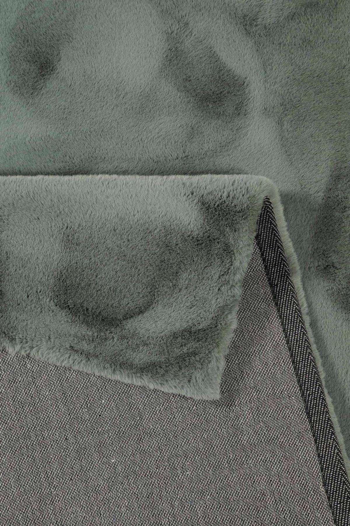 Hochflorteppich Grün, Bxl: Ca. 70x140 Cm - Salbeigrün, KONVENTIONELL, Textil (70/140cm) - Esprit