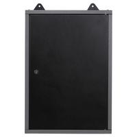 Werkzeugschrank Stahl Anthrazit/Grau B: 42 cm - Anthrazit/Grau, Basics, Metall (42/60/20cm)