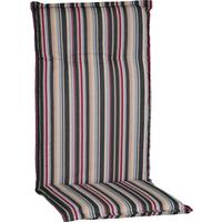 Sesselauflage Hochlehner Bunt Gestreift - Multicolor, Basics, Textil (117/46/4cm)