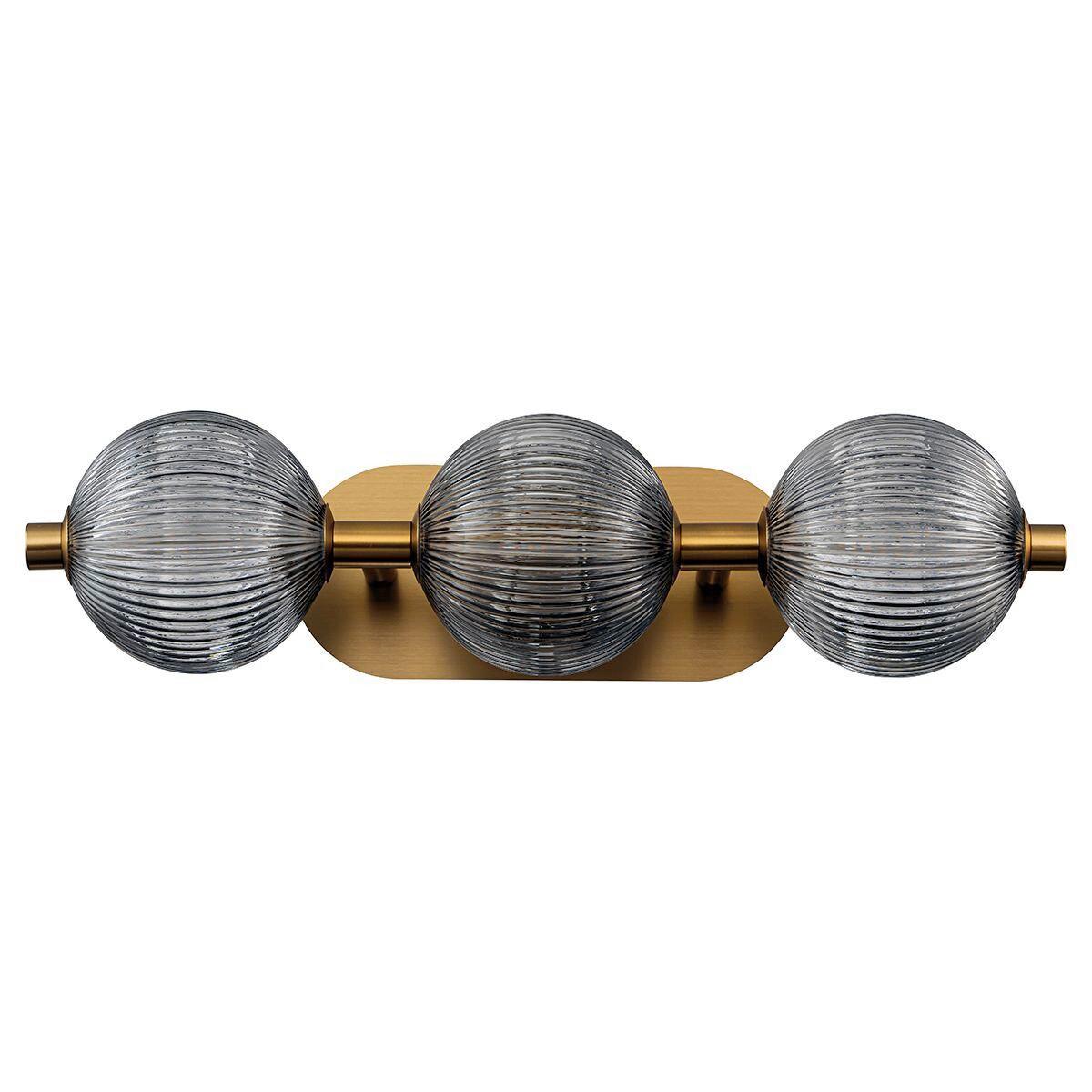 Falilámpa Qn-Palmas-3w-Bg - aranyszínű, Konventionell, üveg/fém (15,1/58,7cm) - Elstead Lighting