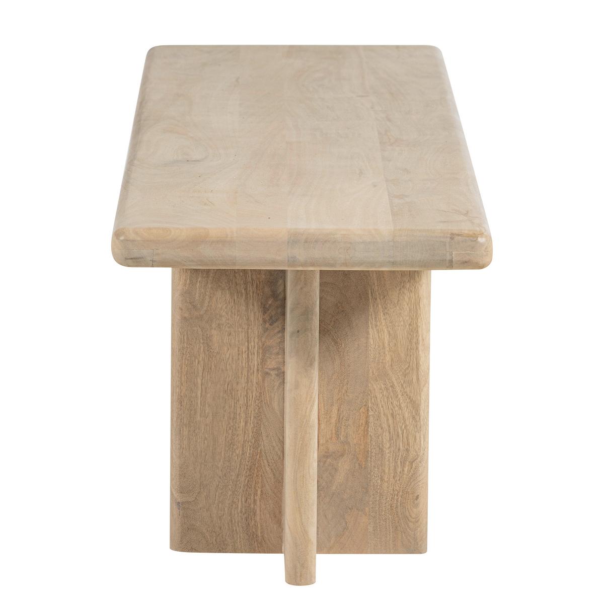 SITZBANK Ato Naturfarben B: 180cm - Naturfarben, MODERN, Holz (180/47/45cm) - Livetastic