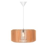Hängeleuchte Asti Naturfarben B: 50 cm - Naturfarben, Basics, Holz (50/25cm) - Nordlux
