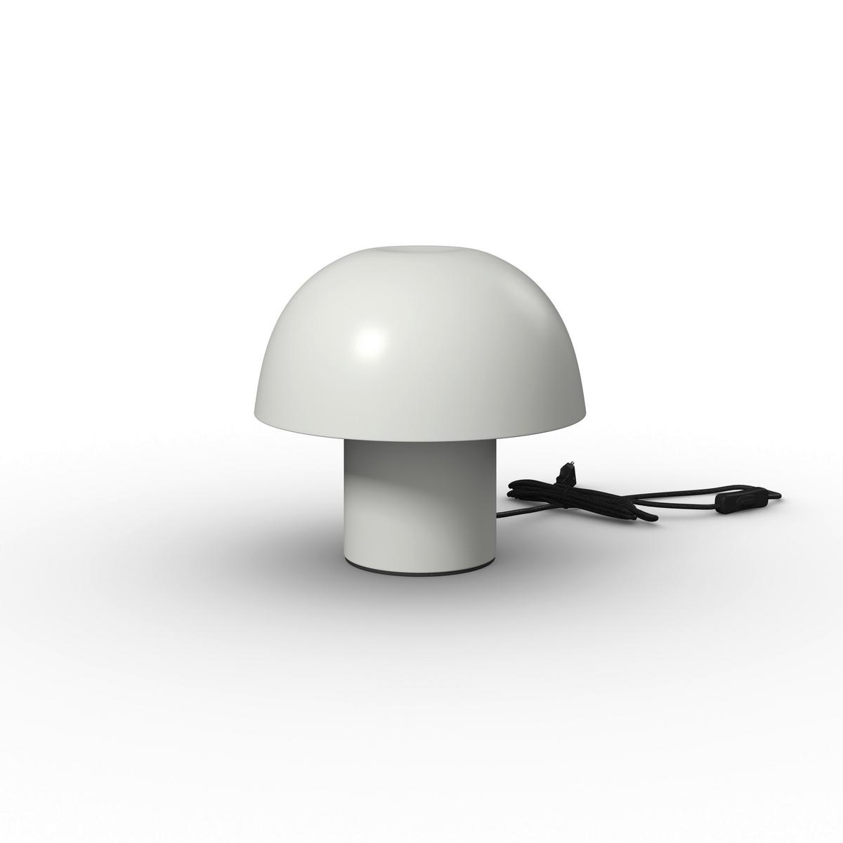 STOLNÍ LAMPA CARLA - bílá, Moderní, kov (22,5/22cm) - Bessagi Home