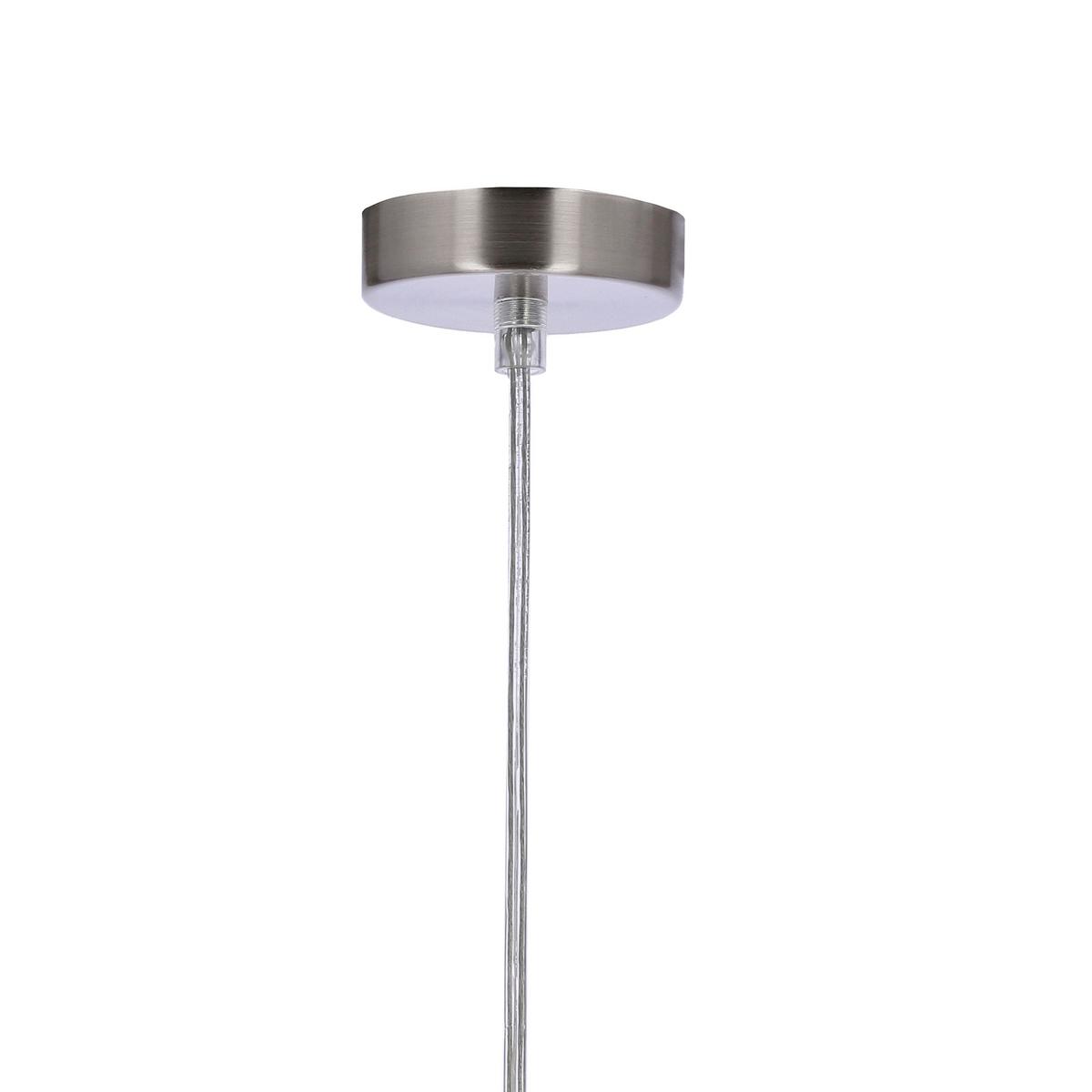 Hängeleuchte 31-03218 Mirage - Chromfarben/Beige, Basics, Kunststoff/Metall (35/35/110cm)
