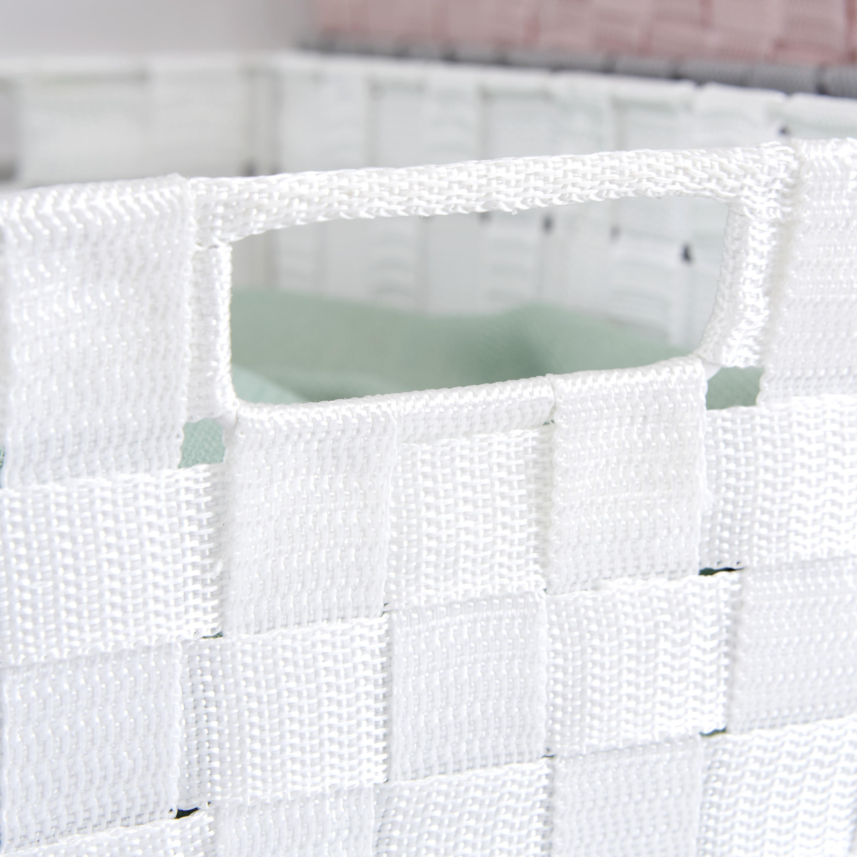 Aufbewahrungskörbchen in Weiß