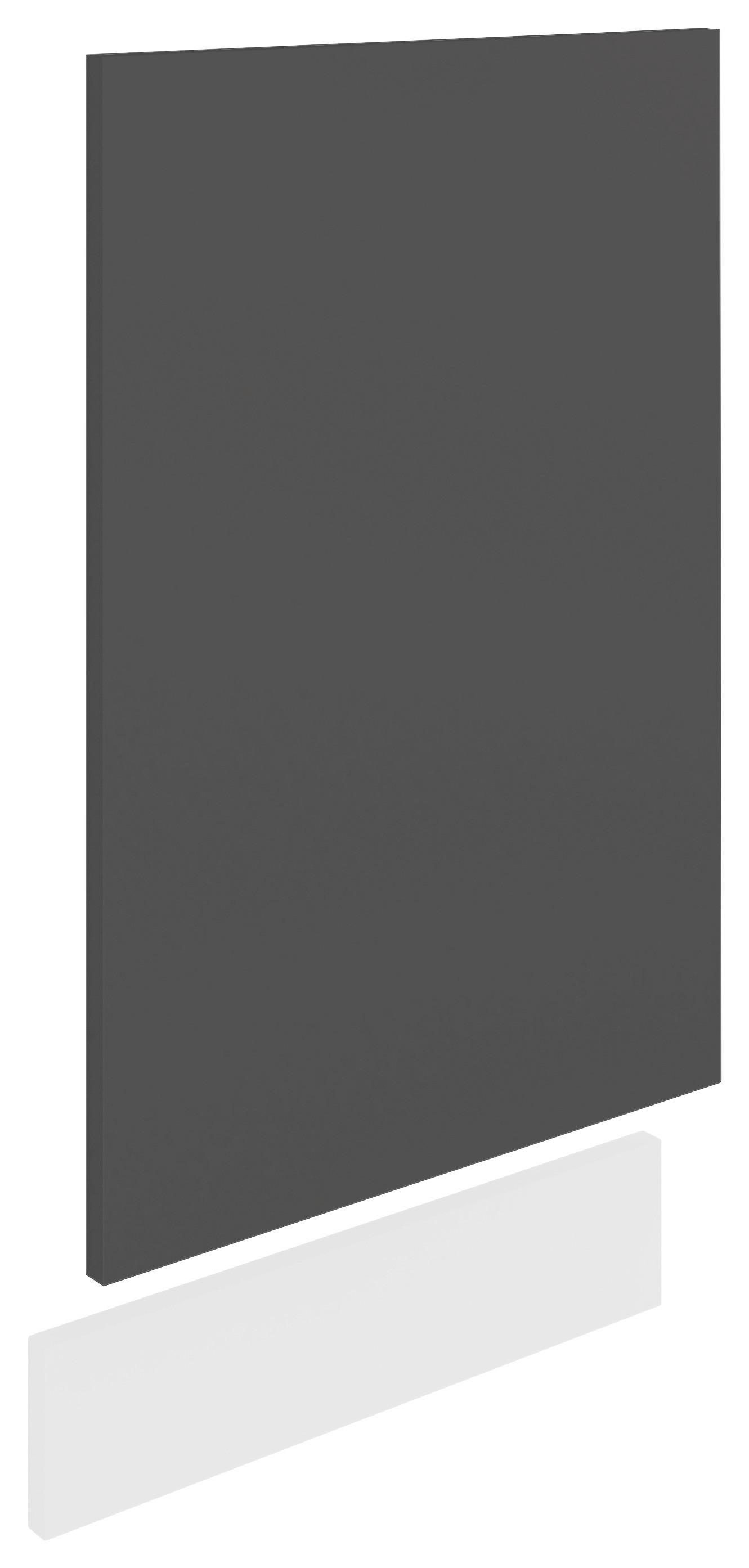Geschirrspülfront Esilo Anthrazit/Weiß B: 45 cm - Anthrazit/Weiß, KONVENTIONELL, Holzwerkstoff (45/67/2cm) - MID.YOU