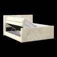 Boxspringbett mit Topper und Bettkasten 180x200 cm Medino - Champagner, KONVENTIONELL, Holz/Holzwerkstoff (180/200cm) - Luca Bessoni