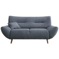 2-sitzer-sofa Drago Hellblau - Wildeiche/Hellblau, MODERN, Holz/Textil (173/81/90cm) - MID.YOU