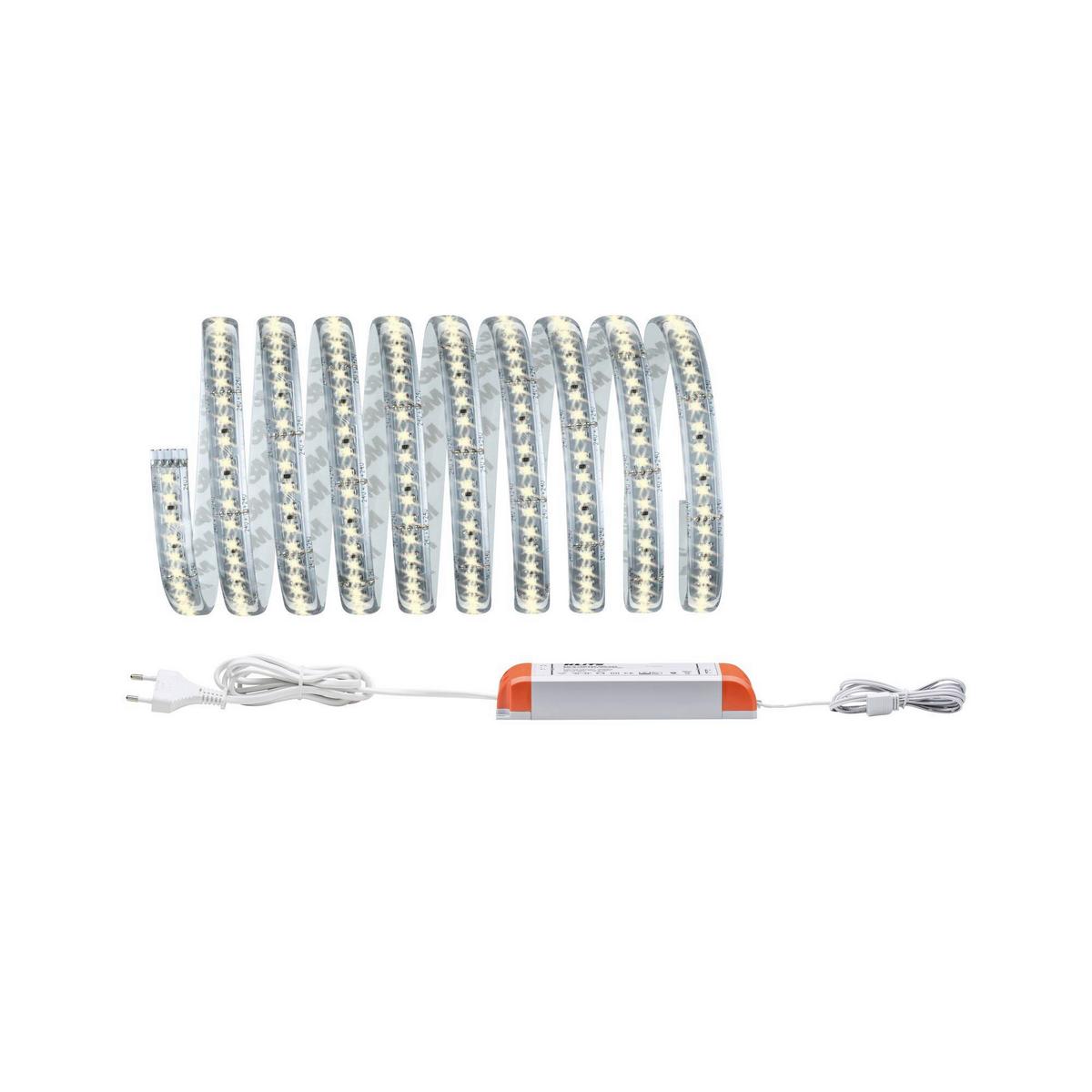 Led-streifen Max L: 3 M - Silberfarben, Design, Kunststoff (300/1,25/0,4cm) - Paulmann