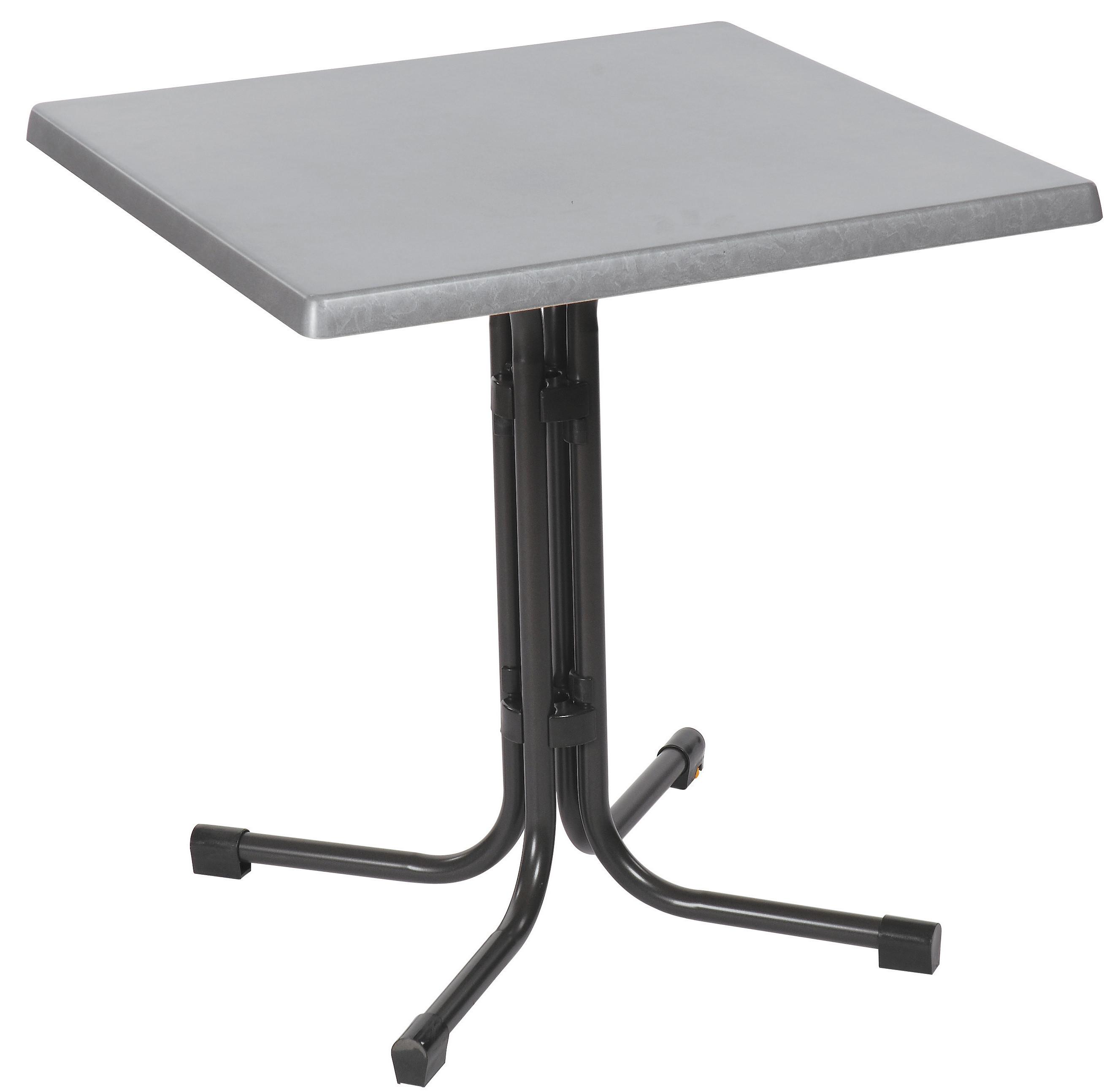 Gartentisch Klappbar Acmap Metall/Holzwerkstoff L: 80 cm