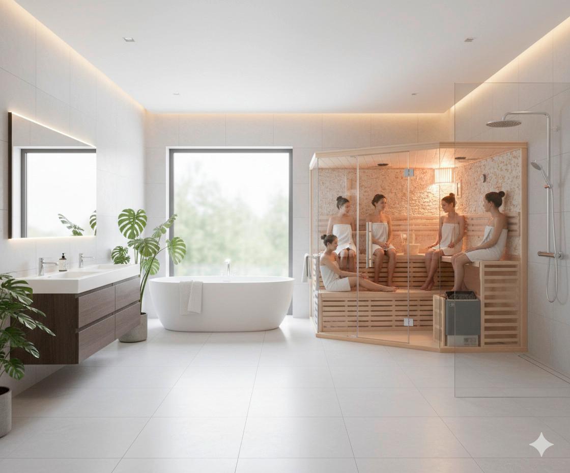 Sauna Grimstad Geeignet für 4-5 Personen