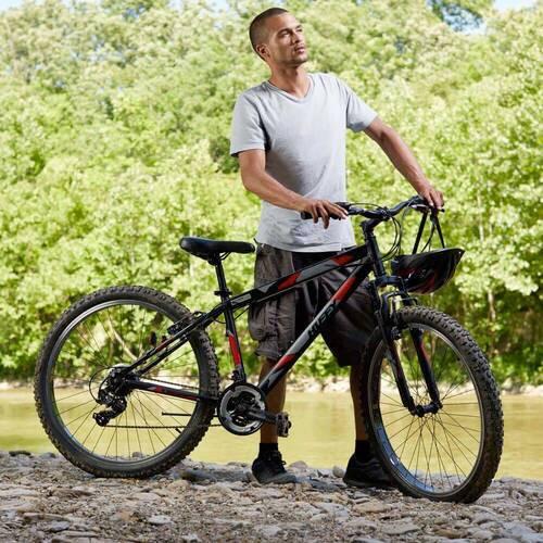 Mountainbike Huffy Tekton 27,5 Zoll - Schwarz, Basics, Metall (61,8/179,5/105,4cm)