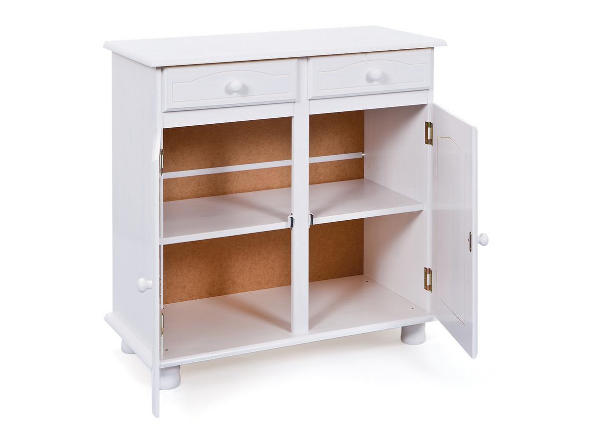 Komoda LOVI šířka 88cm - biela, Lifestyle, drevo (88/87/43cm) - MID.YOU