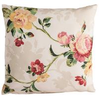 Zierkissen Corona 40x40 cm Gelb/Rot/Beige - Gelb/Beige, Design, Textil (40/40cm) - Max Winzer