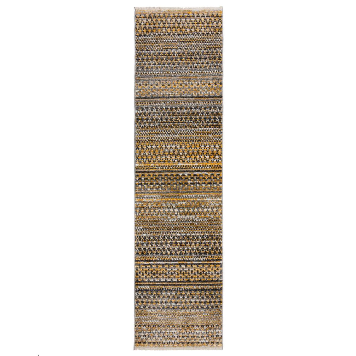 Läufer Camino Yellow 60x230 - Gelb, Basics, Textil (60/230cm)