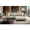 Ecksofa Whisper Creme S: 264x196 cm - Goldfarben/Creme, Design, Textil (264/196cm) - MID.YOU