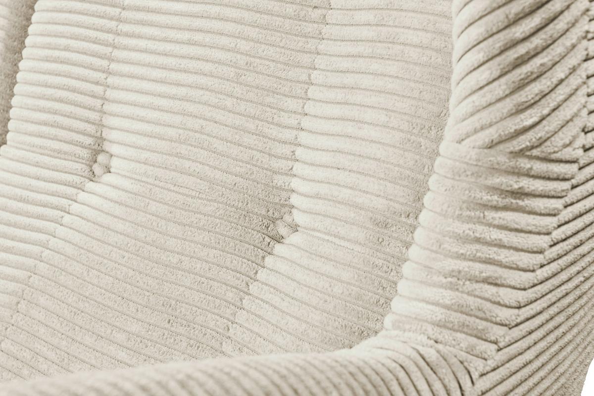 Pohovka do kuchyne OSKAR 5 - čierna/krémová, Konventionell, drevo/textil (176/103/98cm) - MID.YOU