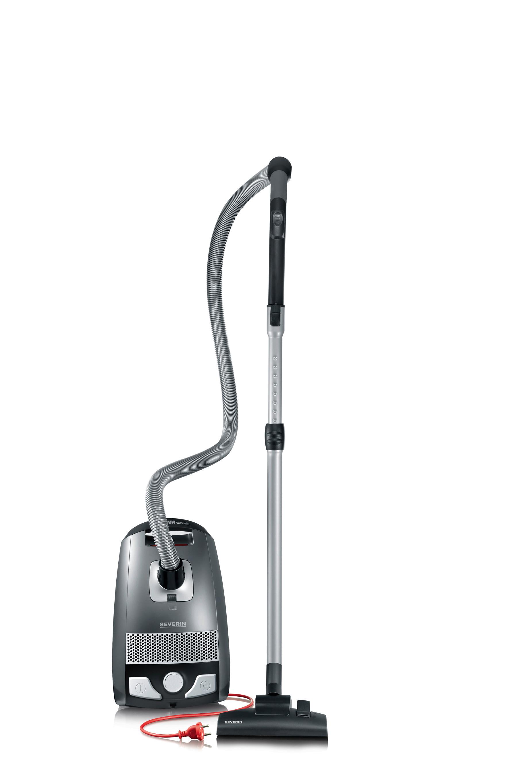 Staubsauger Mit Beutel 750 W - Edelstahlfarben/Anthrazit, Kunststoff (26,7/41,4/24cm) - Severin