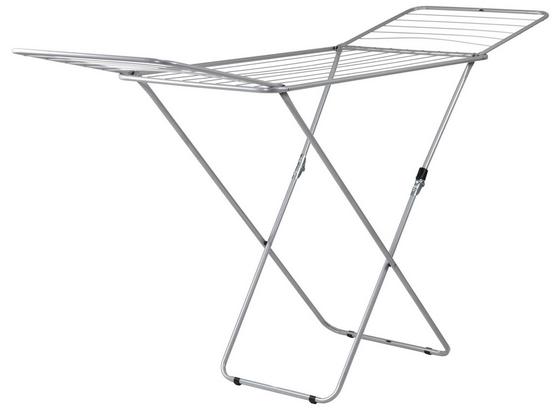 Ruhaszárító Kolibri - Ezüst, konvencionális, Fém (180/55/93cm) - Homezone Ruhaszárító Kolibri - Ezüst, konvencionális, Fém (180/55/93cm) - Homezone