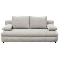 Schlafsofa Olso Beige, Lf: 200x140 Cm - Beige/Schwarz, Trend, Holz/Kunststoff (205/72/100cm)