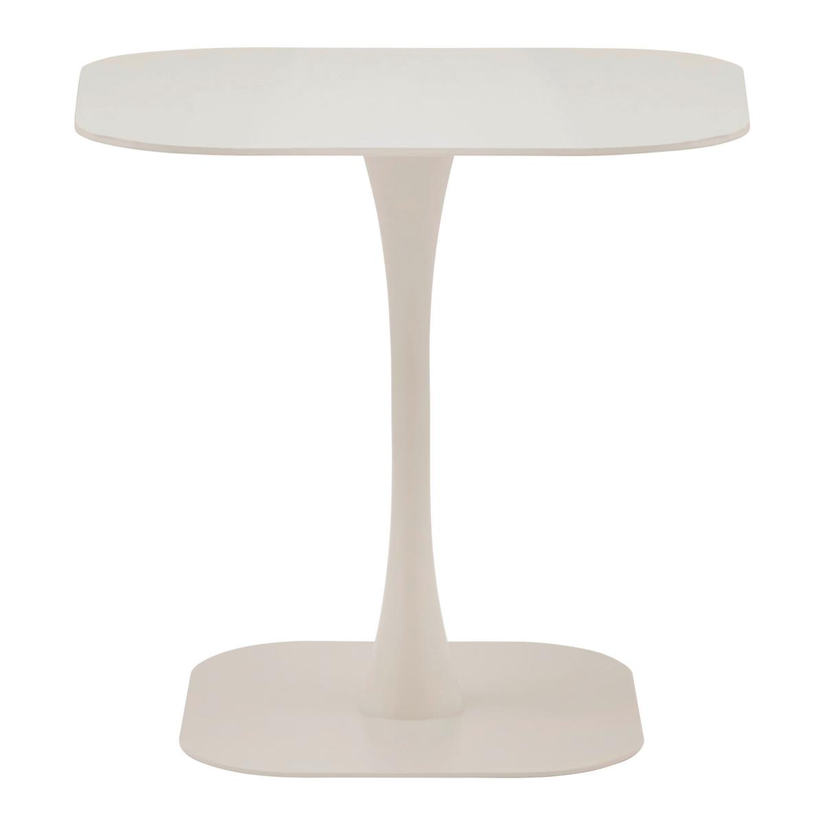 Jedálenský stôl TONY 80 - béžová, Modern, kov/keramika (80/76/80cm) - Mömax