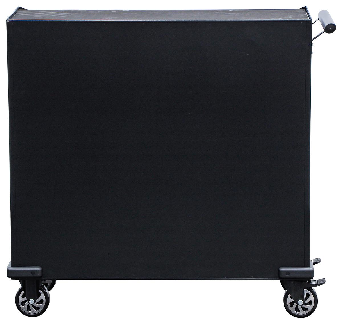 Werkstattwagen XXL Leer Blau/Schwarz B: 106,6 cm - Blau/Schwarz, Basics, Metall (106,6/107,7/45,8cm)