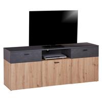 TV-Lowboard Duos B: 180 cm Eiche Artisan - Eiche Artisan, MODERN, Holzwerkstoff (180/70/45cm)