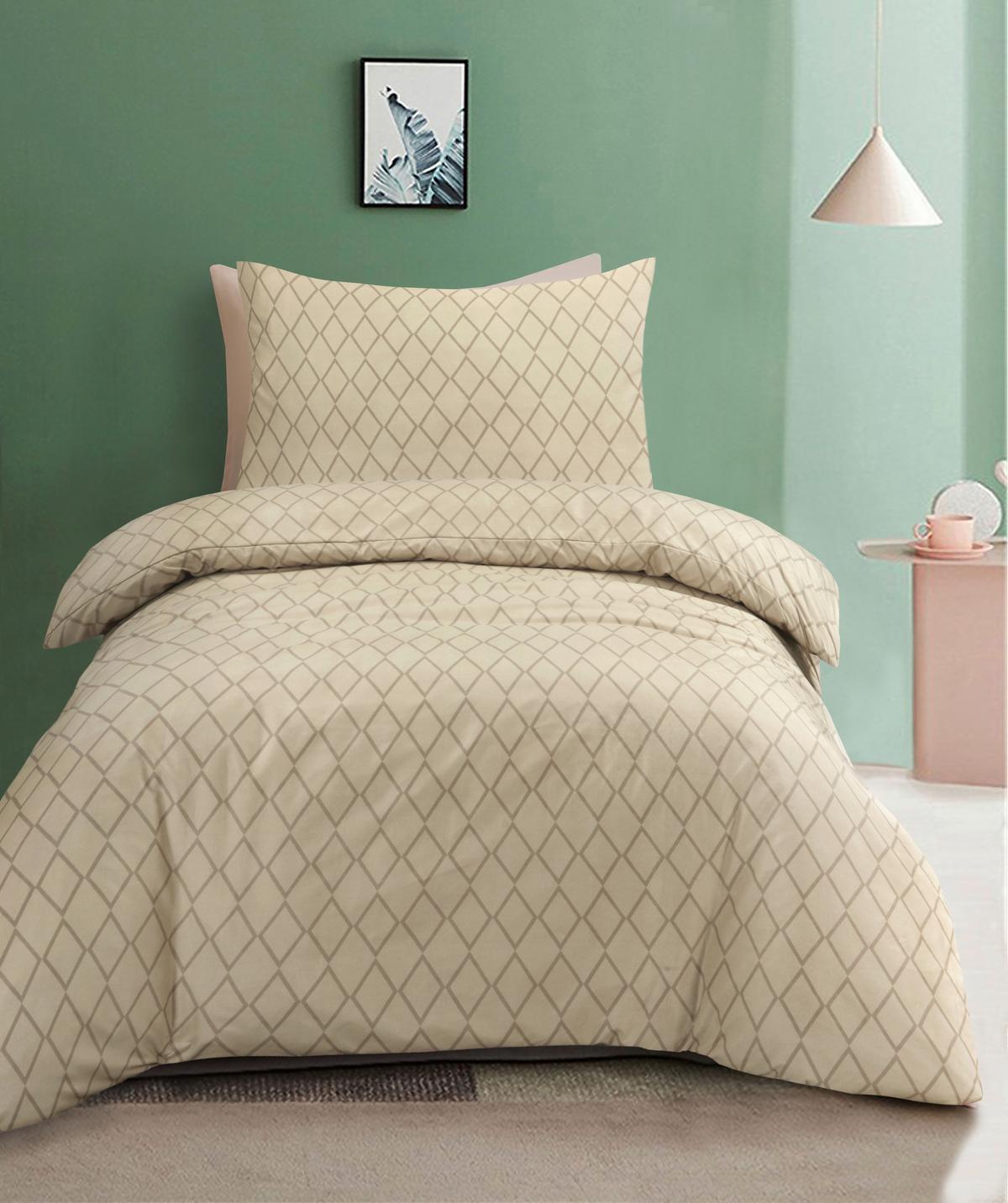 BETTWÄSCHE BOLOGNA - Sandfarben, MODERN, Textil - Luca Bessoni