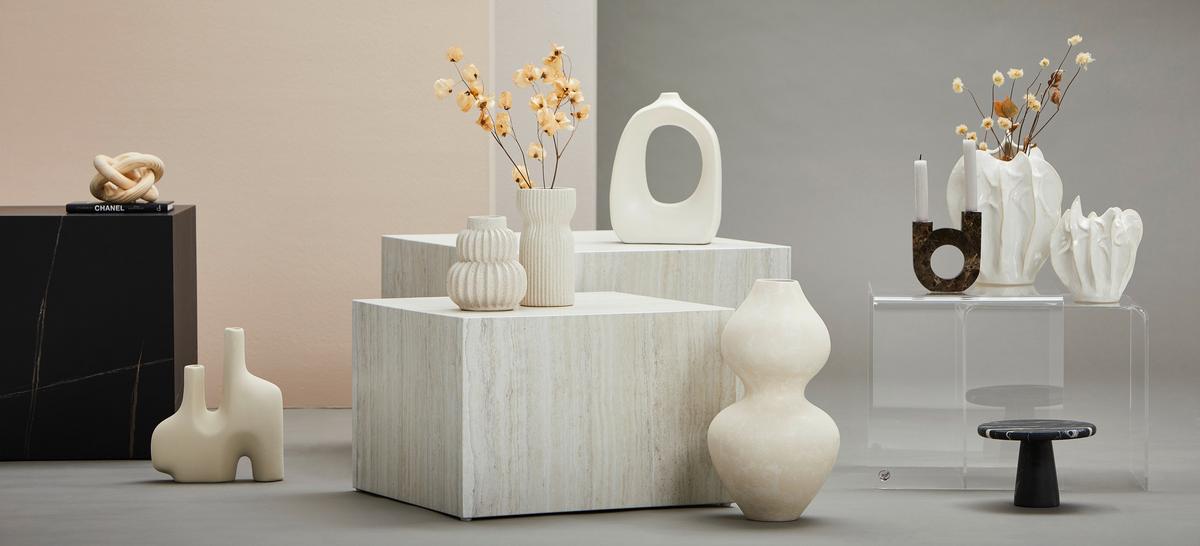 Couchtischset Dice - Beige, Design, Papier/Holzwerkstoff (58/50/40/33/58/50cm) - MID.YOU