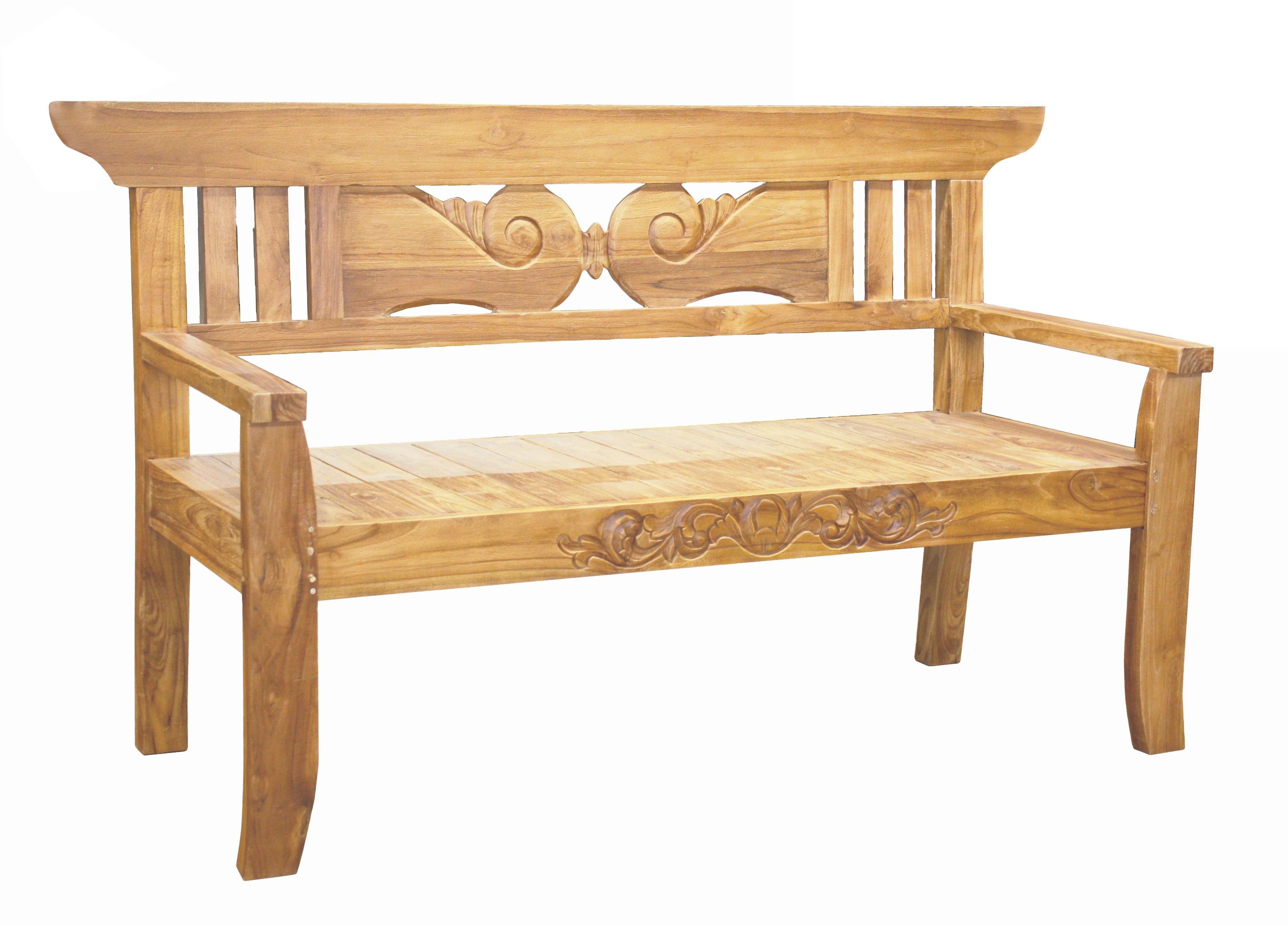 Gartenbank Padar - Braun, Basics, Holz (163,5/97/61cm) - Gardenson