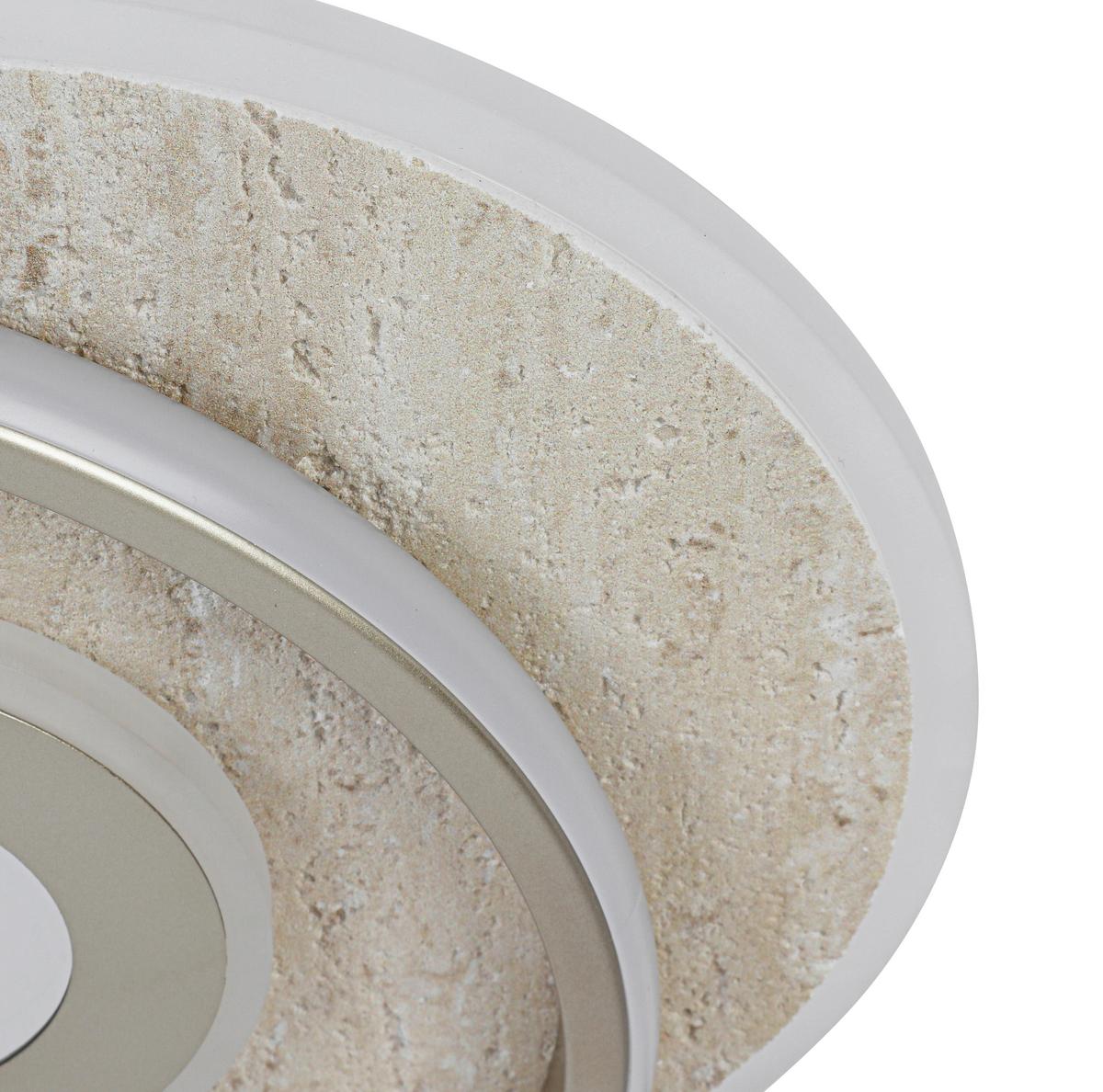 STROPNÉ LED SVIETIDLO PUL - šampanská, Modern, kov/plast (42/35/6cm) - Mömax