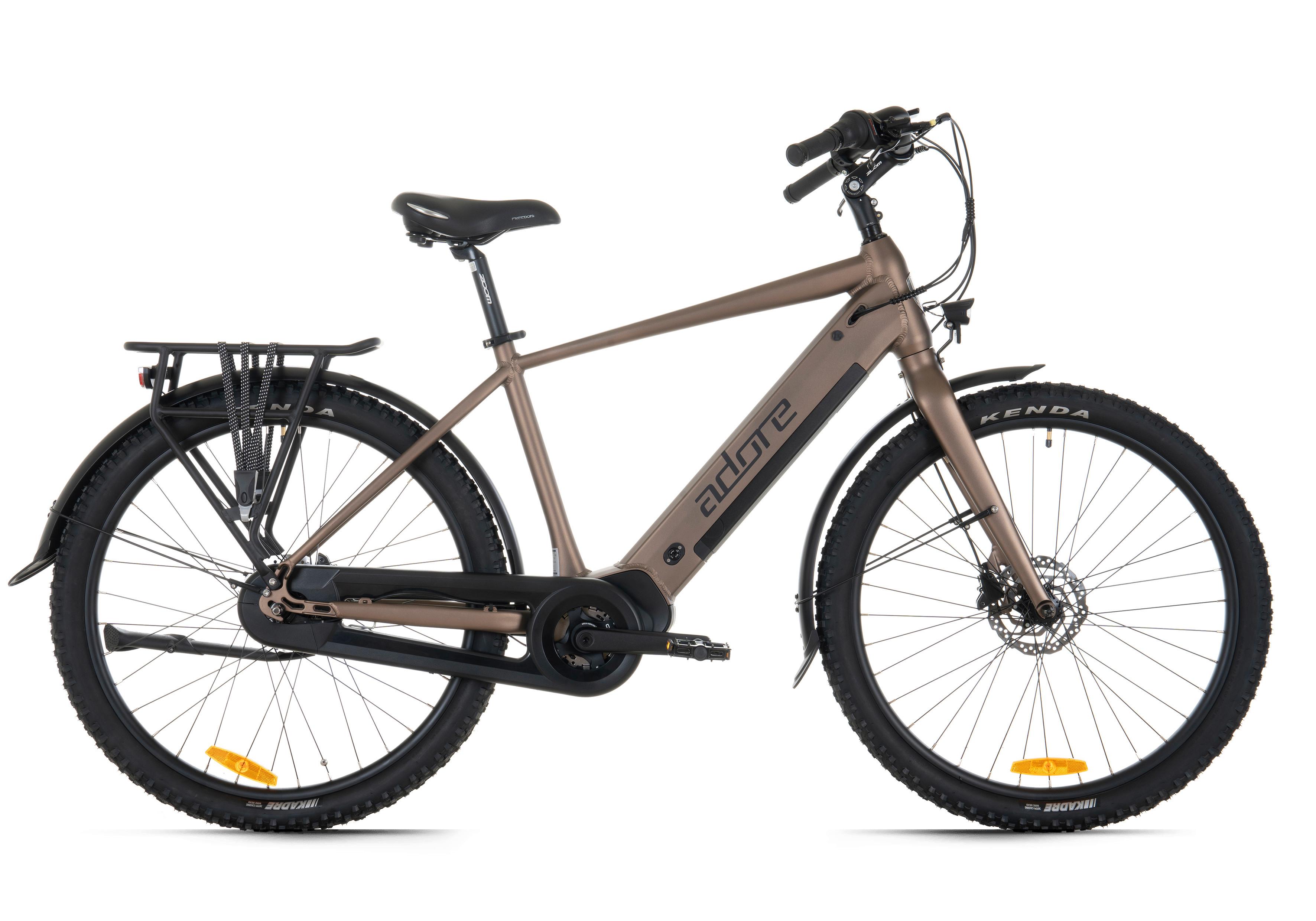 Elektrofahrrad Adore Cappuccino - Cappuccino, Basics, Metall (180/70/100cm)