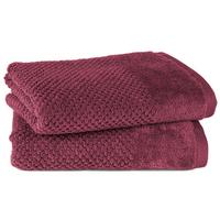 FROTTIERSET Popcorn 2er Set Beere - Beere, Basics, Textil (50/100/10cm)