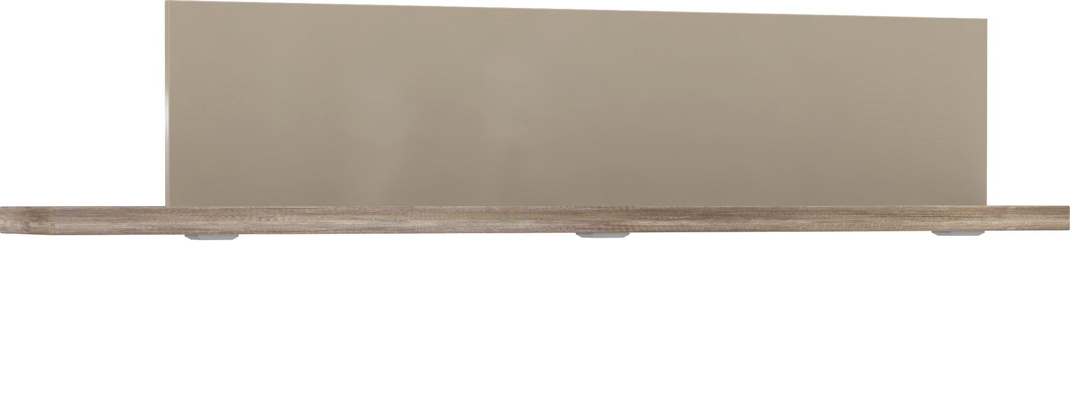 Falipolc Genetic - tölgyfa színű, Konventionell, faalapú anyag (136/28,8/23cm)